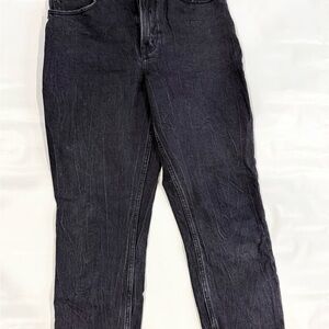 Abercrombie & Fitch Black Straight Leg Jeans